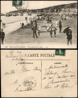 Boulogne-sur-Mer Vue Générale De La Plage; Strand Strandleben 1912 - Boulogne Sur Mer