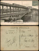 CPA Paris La Passerelle Du Métropolitain De Passy (Metro) 1920 - Sonstige & Ohne Zuordnung