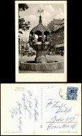 Ansichtskarte Aschersleben Henne-Brunnen 1954 - Other & Unclassified