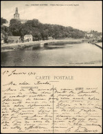 CPA Château-Gontier Eglise Saint Jean Et Le Jardin Anglais 1915 - Sonstige Gemeinden