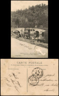 CPA Dinan Pont De Léhon Et Tourelle Du Château De Beauvais 1908 - Dinan