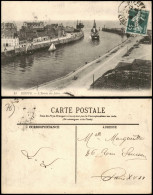 CPA Dieppe L'Entrée Des Jetées; Hafen-Einfahrt 1910 - Dieppe