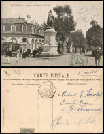 CPA Bordeaux Statue De Tourny; Denkmal, Tram 1905 - Bordeaux