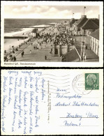 Ansichtskarte Westerland-Sylt Strandpromenade - Fotokarte 1958 - Otros & Sin Clasificación