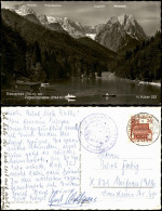 Ansichtskarte Garmisch-Partenkirchen Risser-See/Riessersee - Bootshaus 1967 - Garmisch-Partenkirchen