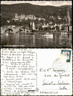 Ansichtskarte Heidelberg Panorama-Ansicht Blick Auf Neckar U. Schloss 1963 - Heidelberg