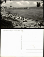 Ansichtskarte Pelzerhaken-Neustadt (Holstein) Strand Strandleben Ostsee 1950 - Otros & Sin Clasificación