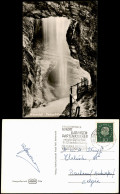 Ansichtskarte Garmisch-Partenkirchen Waterfall/Partnachklamm, Wasserfall 1960 - Garmisch-Partenkirchen