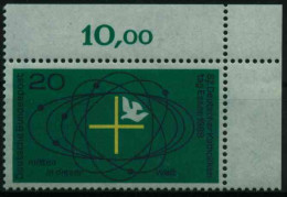 BRD 1968 Nr 568 Postfrisch ECKE-ORE X0FDB9A - Ongebruikt
