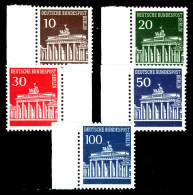 BERLIN DS BRAND. TOR Nr 286-290 Postfrisch X20E3A6 - Unused Stamps