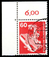 BRD DS INDUSTRIE U. TECHNIK Nr 990 Gestempelt ECKE-OLI X28096E - Used Stamps