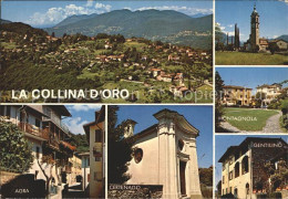 11718758 Collina D Oro Panorama Mit Agra Certenago Montagnola Und Gentilino  - Autres & Non Classés