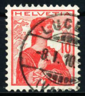 SCHWEIZ 1909 Nr 114 Gestempelt X4C62CA - Gebraucht