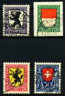 SCHWEIZ PRO JUVENTUTE Nr 209-212 Gestempelt X4E5ADA - Used Stamps