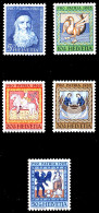SCHWEIZ PRO PATRIA Nr 814-818 Postfrisch S8F13D6 - Unused Stamps