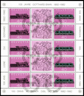 SCHWEIZ BLOCK KLEINBOGEN 1980-1989 Nr 1214-1215 X52059A - Blocks & Sheetlets & Panes