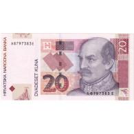 Croatie, 20 Kuna, 2001, 2001-03-07, KM:39, NEUF - Croazia