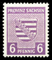 SBZ PROV. SACHSEN Nr 76Ya Postfrisch X65638A - Andere & Zonder Classificatie