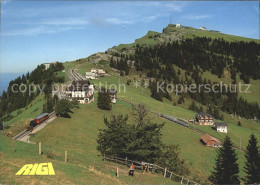 11715798 Rigi-Staffel Und Rigi Kulm Mit Vitznau Und Art Rigi Bahnen Rigi Staffel - Autres & Non Classés