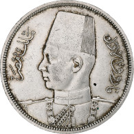 Égypte, Farouk, 10 Piastres, AH 1358/1939, Argent, SUP, KM:367 - Egipto