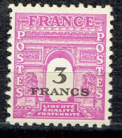 3 F Lilas Type Arc De Triomphe - 1944-45 Arc De Triomphe