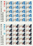 LIECHTENSTEIN BLOCK KLEINBOGEN Nr 937-938 Postfrisch KL X7A6BEA - Blokken