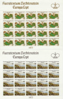 LIECHTENSTEIN Nr 667KB-668KB Postfrisch KLEINBG S545366 - Blocs & Feuillets