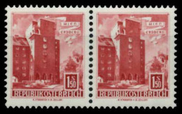 ÖSTERREICH DS BAUWERKE Nr 1178b Postfrisch WAAGR PAAR S5A65E2 - Unused Stamps