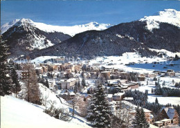 11715541 Davos GR Englisch Viertel Mit Seehorn Und Pischahorn Davos Platz - Other & Unclassified