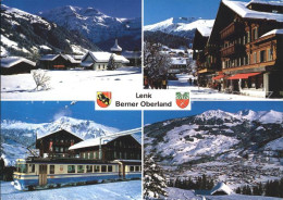 11715528 Lenk Simmental Dorfpartie Bahn Panorama Lenk Im Simmental - Other & Unclassified