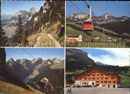 11715442 Bruelisau Bergpanorama Schwebebahn Hotel Restaurant Krone Bruelisau - Autres & Non Classés