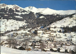 11715414 Lenk Simmental Dorf Mit Schatt Und Seewlenhorn Laveygrat Lenk Im Simmen - Other & Unclassified