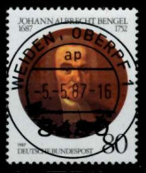 BRD 1987 Nr 1324 Zentrisch Gestempelt X89E9D2 - Oblitérés