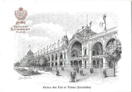 CHROMO - Chocolat LOMBART - PARIS - Palais Des Fils Et Tissus (Invalides) - Lombart