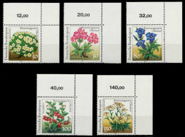 BRD 1991 Nr 1505-1509 Postfrisch ECKE-ORE X8F7C7A - Unused Stamps