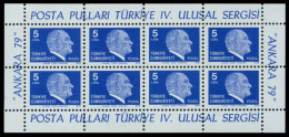 TÜRKEI Nr 2482KB Postfrisch KLEINBG S04001A - Blocs-feuillets