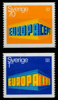 SCHWEDEN 1969 Nr 634A-635A Postfrisch X933B62 - Ongebruikt