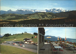 11713901 Oberaegeri Hotel Bergrestaurant Raten Terrasse Panorama Oberaegeri - Sonstige & Ohne Zuordnung