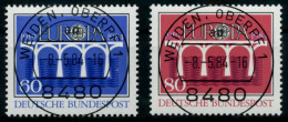 BRD BUND 1984 Nr 1210-1211 Zentrisch Gestempelt X6A64F2 - Gebruikt