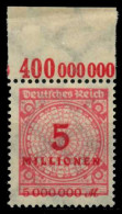 D-REICH INFLA Nr 317AP OR A Postfrisch ORA X6D60B6 - Unused Stamps