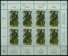 ÖSTERREICH BLOCK KLEINBOGEN 1990-1999 Nr 2260 Ungebraucht S847786 - Blokken & Velletjes