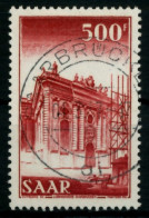 SAARLAND 1952 Nr 337 Zentrisch Gestempelt Gepr. X6DF8D2 - Used Stamps
