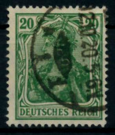 D-REICH INFLA Nr 143a Gestempelt Gepr. X71B642 - Used Stamps