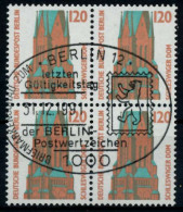 BERLIN DS SEHENSW Nr 815 Zentrisch Gestempelt VIERERBLOCK X72B202 - Usati