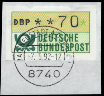 BRD ATM 1981 Nr 1-2-070 Gestempelt X756CB6 - Automaatzegels [ATM]