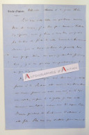 ● L.A.S 1860 Monseigneur BOUDINET évêque D'AMIENS écrite D'ABBEVILLE - Né à Saint Rogatien  Lettre Autographe - Bishop - Other & Unclassified