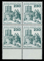 BERLIN DS BURGEN U. SCHLÖSSER Nr 590 Postfrisch VIERERB X782F26 - Unused Stamps