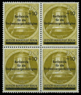 BERLIN 1956 Nr 155 Postfrisch VIERERBLOCK X79022A - Ungebraucht