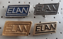 ELAN Begunje Factory For  Skis, Bicycles, Boats, Skiing Slovenia Ex Yugoslavia Pins - Marcas Registradas