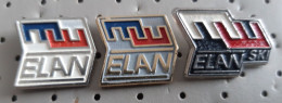 ELAN Begunje Factory For  Skis, Bicycles, Boats, Skiing Slovenia Ex Yugoslavia Pins - Trademarks